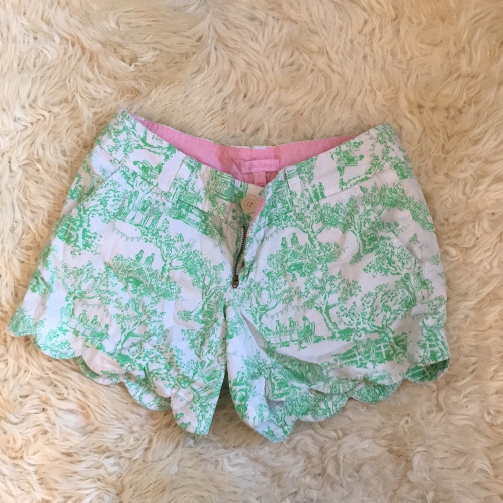 Springtime Lily Pulitzer shorts